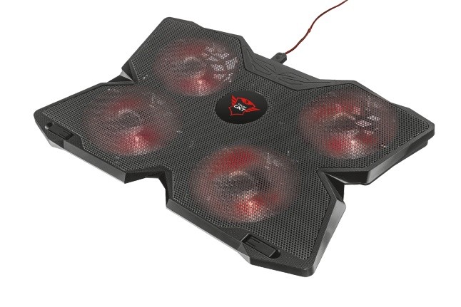 STOJAN NA NOTEBOOK 17,3" LED CHLADIACA PODLOŽKA PRE HRÁČOV